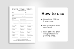 Facial Consultation Form Pdf Product Image 4