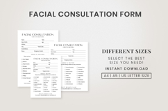 Facial Consultation Form Pdf Product Image 3