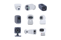 facial recognition camera set cartoon Product Image 1