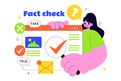 10 Fact Check Vector Illustration Product Image 4