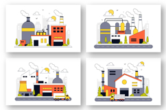 10 Factory Vector Illustration Product Image 3