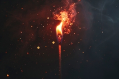 Phosphorus Match Background Wallpaper Product Image 1