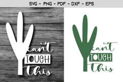 Can't Touch This Cactus Paper Template Design Product Image 1