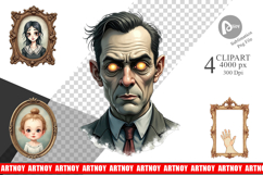 Faded Ghosts Clipart Product Image 1