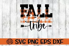FALL Tribe - Buffalo Plaid - SVG DXG PNG EPS Product Image 2