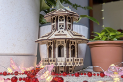 Faelight House - Laser Cut File, SVG Garden Project Product Image 2