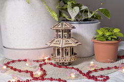 Faelight House - Laser Cut File, SVG Garden Project Product Image 8