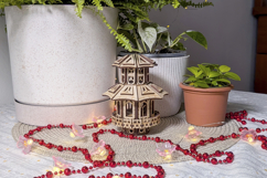 Faelight House - Laser Cut File, SVG Garden Project Product Image 13