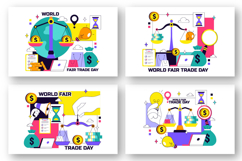 10 World Fair Trade Day Illustration Product Image 2
