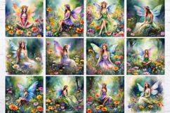 Wind Spinner PNG Sublimation Design Bundle Hanging spinner Product Image 11