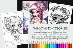 Fairies Coloring Page Bundle Printable Kids Coloring Book 