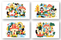 10 Beautiful Flying Fairy Illustration Product Image 2