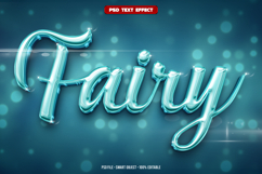 Fairy 3D editable text effect Product Image 1