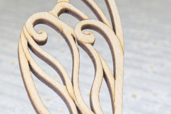 Fairy Bee Ornament - Laser Cut File, SVG Plywood Project Product Image 4