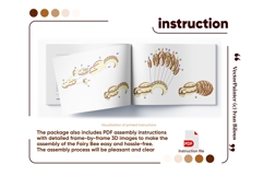 Fairy Bee Ornament - Laser Cut File, SVG Plywood Project Product Image 16