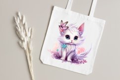 Fairy Cat Sublimation Clipart Bundle - 17 Designs Product Image 6