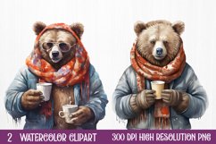 Christmas Animals Coffee Sublimation Clipart, Christmas Animals Sublimation Clipart, Christmas Animals Clipart Sublimation, Christmas Animals Collection,   Fairy Christmas Clipart Fairy Christmas Sublimation Fairy Christmas watercolor Watercolor Fairy Chr
