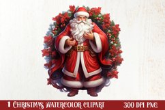 Fairy Christmas Sublimation Clipart, Fairy Christmas PNG Product Image 1
