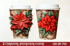 Fairy Christmas Sublimation Clipart, Fairy Christmas PNG Product Image 1