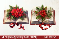 Fairy Christmas Sublimation Clipart, Fairy Christmas PNG Product Image 1