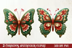 Fairy Christmas Sublimation Clipart, Fairy Christmas PNG Product Image 1