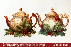 Fairy Christmas Sublimation Clipart, Fairy Christmas PNG Product Image 1