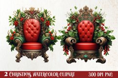 Fairy Christmas Sublimation Clipart, Fairy Christmas PNG Product Image 1