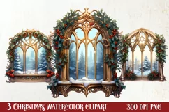 Fairy Christmas Sublimation Clipart, Fairy Christmas PNG Product Image 1