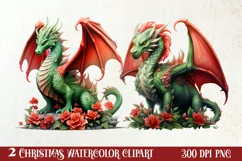Fairy Christmas Sublimation Clipart, Fairy Christmas PNG Product Image 1