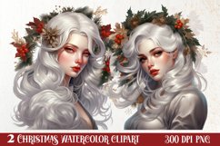 Fairy Christmas Collection Sublimation Clipart Product Image 1