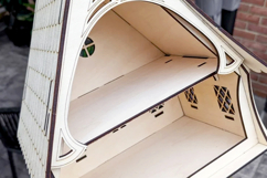 Fairy dollhouse - laser cut fies, SVG plan Fantasy dollhouse Product Image 2