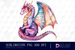Fairy Dragon Graphics Clipart Product Image 1
