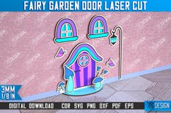 Fairy Door Lasercut Design|Fairy Garden Door Multilayer File Product Image 6