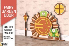 Fairy Garden Doors Laser Cut Bundle. Wooden Fairy Doors SVG Product Image 4