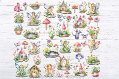 Printable Fairy Garden Junk Journal Kit, paper craft kit Product Image 6