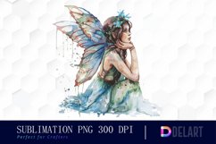 Fairy Girl Graphics Clipart Product Image 1