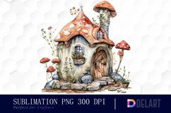 Fairy House Graphics Clipart Product Image 1