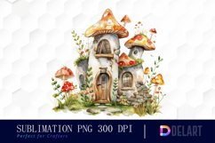 Fairy House Illustration Clipart Product Image 1