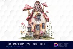 Fairy House Graphics Clipart Product Image 1