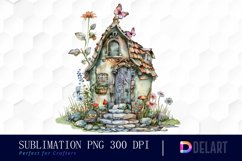 Fairy House Graphics Clipart Product Image 1