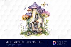 Fairy House Graphics Clipart Product Image 1