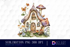 Fairy House Graphics Clipart Product Image 1
