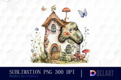 Fairy House Graphics Clipart Product Image 1