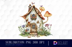 Fairy House Graphics Clipart Product Image 1