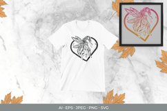 Fairy in Heart with Gradient Color SVG Product Image 1