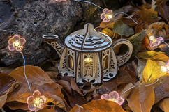 Kettle Fairy House Laser Cut File, SVG Miniature Product Image 13