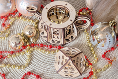 Kettle Fairy House Laser Cut File, SVG Miniature Product Image 4