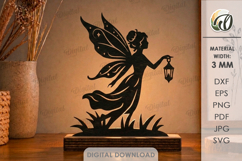 3D Fairy Light Stands Bundle Laser Cut. Lightbox SVG Product Image 7