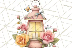 Valentine Fairy Clipart, PNG, Romantic Fairies With Hearts Product Image 5