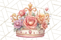 Valentine Fairy Clipart, PNG, Romantic Fairies With Hearts Product Image 4